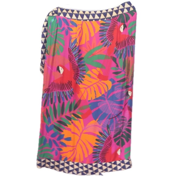Quintana Wrap Midi Skirt (Farm Rio for Anthropologie) - Picture 3 of 5